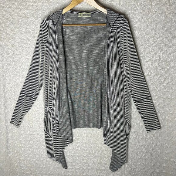 Callie Mac Women’s Open Front Flowy Ribbed Cardigan Size Small - Picture 1 of 9